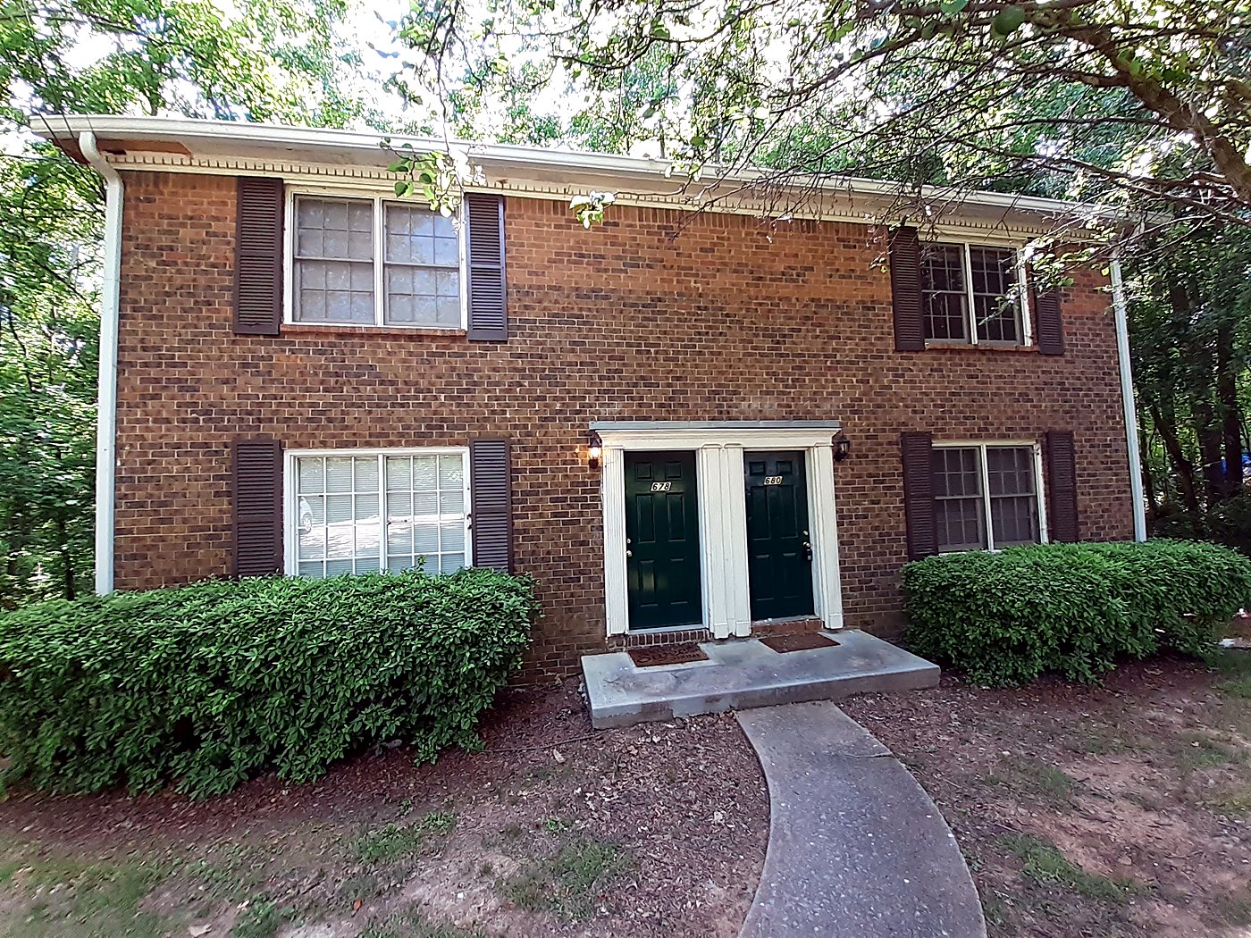 Brick duplex managed by Renting My Way